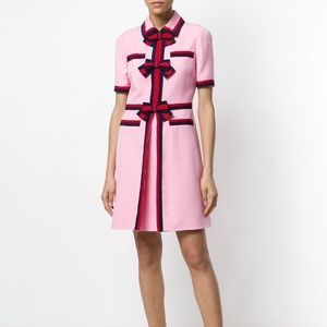 🎀 Gucci bow detail dress